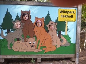 Die ACE-Kindergruppe im Wildpark (Okt. 2020).